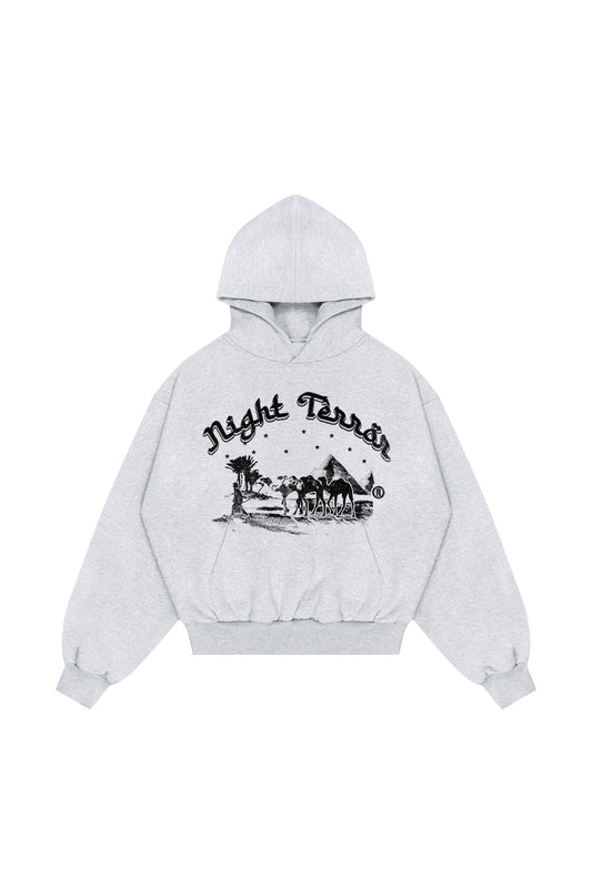 Night Terror Grey Hoodie