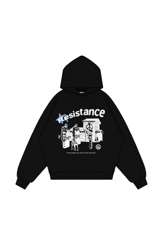 Resistance Black Hoodie