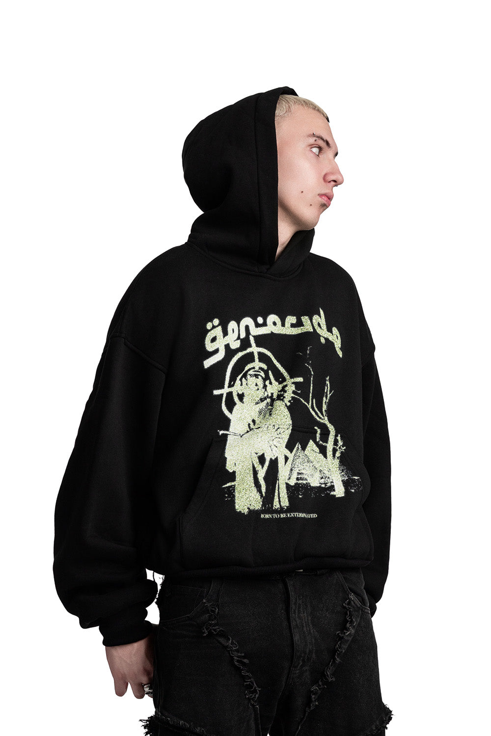 Genocide Black Hoodie